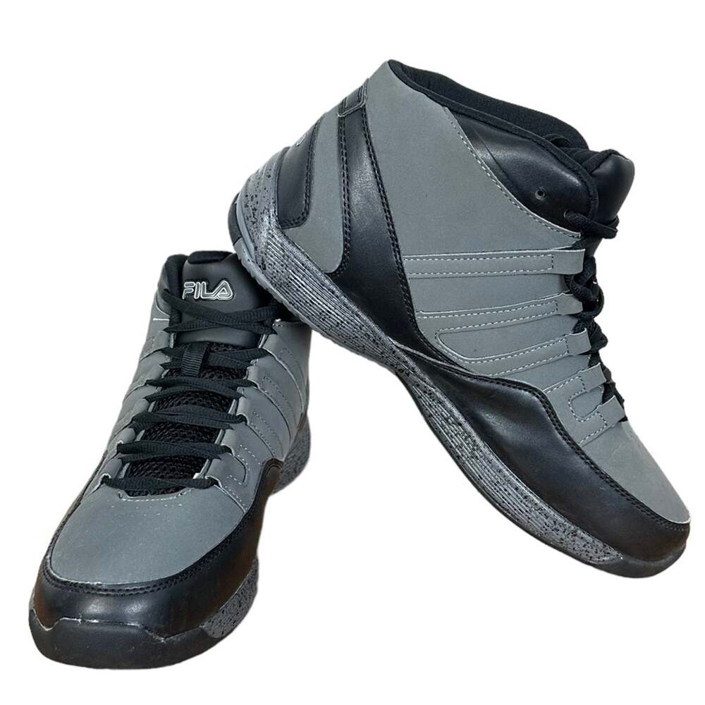 FILA Sweeper 4 Gray Basketball Shoes 1BM00009-060 Size 9.5
